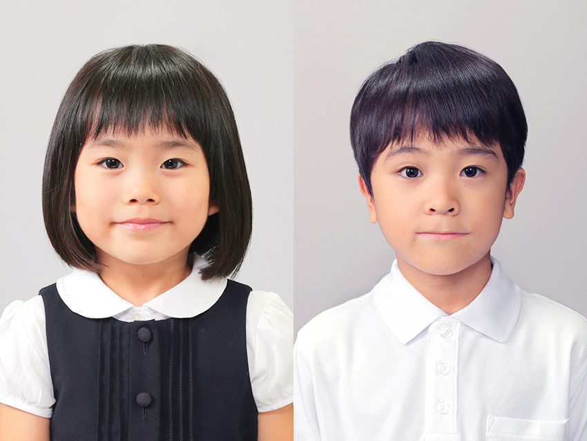 幼稚園受験写真 小学校受験写真
